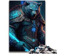 Jigsaw Puzzles for Adults 1000 Piece Puzzle Astral Bear Warriors for Ages 14 And over Fun Games Fun Activities at Home, Birthday Gifts, Travel Gifts 50x75cm