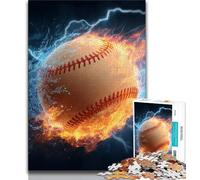 Jigsaw Puzzles for Adults 1000 Piece Puzzle Baseball Sports,Educational Family Game Wall Decoration Unique Birthday And Xmas Gifts (38x26cm)
