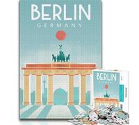 Jigsaw Puzzles for Adults 1000 Piece Puzzle Berlin,Help The Brain Exercise Addictive Toys to Cultivate Patience Artists Collection,Fine Art (75x50cm)