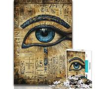 Jigsaw Puzzles for Adults 1000 Piece Puzzle Blue Eye,Help The Brain Exercise Addictive Toys to Cultivate Patience Artists Collection,Fine Art (38x26cm)
