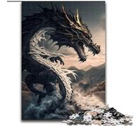 Jigsaw Puzzles for Adults 1000 Piece Puzzle Brave Dragon, Family Entertainment Toys Is Ideal As Gifts for The Whole Family for 14+ (Size 50x75cm)