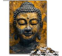 Jigsaw Puzzles for Adults 1000 Piece Puzzle Buddha Oil Painting, Games Toys Gift Unique Birthday And Gifts for And Age 14 Years Up (Size 50x75cm)
