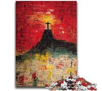 Jigsaw Puzzles for Adults 1000 Piece Puzzle Christian Statues Toys Educational Games Stress Relieving Unique Home Decor And Gifts 26x38cm