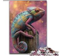 Jigsaw Puzzles for Adults 1000 Piece Puzzle Color Chameleon, Family Entertainment Toys Is Ideal As Gifts for The Whole Family for 14+ (Size 26x38cm)