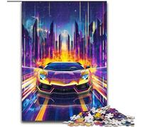Jigsaw Puzzles for Adults 1000 Piece Puzzle Cool Sports Car, Toys Educational Games Stress Relieving Great Gifts And Toys (size 50x75cm)