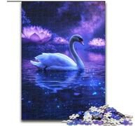 Jigsaw Puzzles for Adults 1000 Piece Puzzle Cosmic Swan, Decompressing Intellectual Educational Toy Is Ideal As Gifts for The Whole Family (Size 50x75cm)