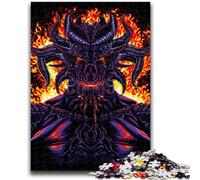 Jigsaw Puzzles for Adults 1000 Piece Puzzle Demon from Hell Educational Family Game Deal As Gifts for The Whole Family for And Age 14 Years Up 50x75cm
