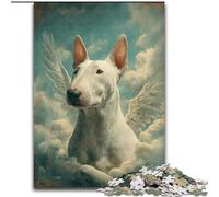 Jigsaw Puzzles for Adults 1000 Piece Puzzle Dog with Wings, Help The Brain Exercise Addictive Toys to Cultivate Patience Perfect Decoration (Size 26x38cm)