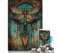 Jigsaw Puzzles for Adults 1000 Piece Puzzle Dream Catcher,Help The Brain Exercise Addictive Toys to Cultivate Patience Artists Collection,Fine Art (38x26cm)