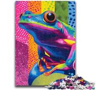 Jigsaw Puzzles for Adults 1000 Piece Puzzle Dream Frog Toys Educational Games Stress Relieving Suitable for Desktop Decoration 50x75cm