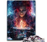 Jigsaw Puzzles for Adults 1000 Piece Puzzle Dream Woman for And from 14 Years And over Play Toys Because It Is Ideal As A Gift for The Whole Family 26x38cm