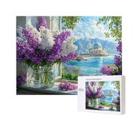 Jigsaw Puzzles for Adults 1000 Piece, Puzzle Educational Games, Challenging Puzzle Game for The Whole for Women, Gifts for Men, DIY Craft Puzzles for Home Decoration Gifts, Theme: Palace Flowers C-228