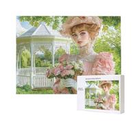 Jigsaw Puzzles for Adults 1000 Piece, Puzzle Educational Games, Challenging Puzzle Game for The Whole for Women, Gifts for Men, DIY Craft Puzzles for Home Decoration Gifts, Theme: Beauty Flower C-511