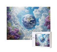 Jigsaw Puzzles for Adults 1000 Piece, Puzzle Educational Games, Challenging Puzzle Game for The Whole for Women, Gifts for Men, DIY Craft Puzzles for Home Decoration Gifts, Theme: Earth C-118