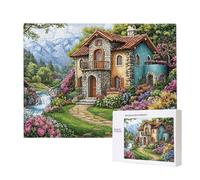 Jigsaw Puzzles for Adults 1000 Piece, Puzzle Educational Games, Challenging Puzzle Game for The Whole for Women, Gifts for Men, DIY Craft Puzzles for Home Decoration Gifts, Theme: House Trail C-183
