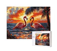 Jigsaw Puzzles for Adults 1000 Piece, Puzzle Educational Games, Challenging Puzzle Game for The Whole for Women, Gifts for Men, DIY Craft Puzzles for Home Decoration Gifts, Theme: Flamingo C-378
