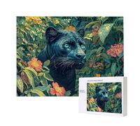 Jigsaw Puzzles for Adults 1000 Piece, Puzzle Educational Games, Challenging Puzzle Game for The Whole for Women, Gifts for Men, DIY Craft Puzzles for Home Decor Gifts, Theme: Black Panther Jungle C271