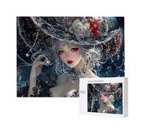Jigsaw Puzzles for Adults 1000 Piece, Puzzle Educational Games, Challenging Puzzle Game for The Whole for Women, Gifts for Men, DIY Craft Puzzles for Home Decoration Gifts, Theme: Elegant Woman C-908