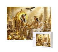 Jigsaw Puzzles for Adults 1000 Piece, Puzzle Educational Games, Challenging Puzzle Game for The Whole for Women, Gifts for Men, DIY Craft Puzzles for Home Decoration Gifts, Theme: Egyptian Sun God C10