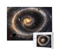 Jigsaw Puzzles for Adults 1000 Piece, Puzzle Educational Games, Challenging Puzzle Game for The Whole for Women, Gifts for Men, DIY Craft Puzzles for Home Decor Gifts, Theme: Universe Black Hole C-914