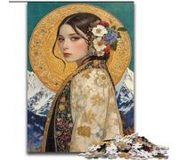 Jigsaw Puzzles for Adults 1000 Piece Puzzle Elegant Mountain Goddess, for 14+ Challenging Game As A Gift for The Whole Family And Friends (Size 50x75cm)
