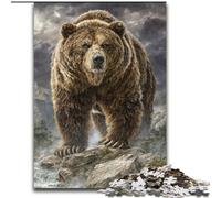 Jigsaw Puzzles for Adults 1000 Piece Puzzle Fantasy Grizzlies, Help The Brain Exercise Addictive Toys to Cultivate Patience Perfect Decoration (Size 26x38cm)