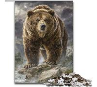 Jigsaw Puzzles for Adults 1000 Piece Puzzle Fantasy Grizzlies, Help The Brain Exercise Addictive Toys to Cultivate Patience Perfect Decoration (Size 50x75cm)