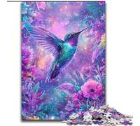 Jigsaw Puzzles for Adults 1000 Piece Puzzle Fantasy Hummingbird, for Educational Game Challenge Toy Enhance Memory for Age 14 (size 26x38cm)