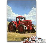 Jigsaw Puzzles for Adults 1000 Piece Puzzle Farm Implement Tractor Stress Reliever Difficult Challenge Enhance Love between Couples 50x75cm