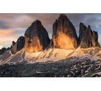 Jigsaw Puzzles for Adults - 1000 Piece Puzzle for Kids, Mountains, Rocks, Italy, Mountain Range, Dolomites 38x26CM