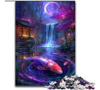 Jigsaw Puzzles for Adults 1000 Piece Puzzle Galaxy Koi, Decompressing Intellectual Educational Toy Is Ideal As Gifts for The Whole Family (Size 26x38cm)