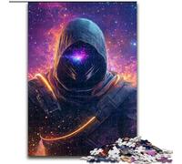 Jigsaw Puzzles for Adults 1000 Piece Puzzle Galaxy Space Warrior, Educational Toys for Is Ideal As A Gift for The Whole Family for And 14 Years Old (Size 50x75cm)
