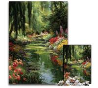 Jigsaw Puzzles for Adults 1000 Piece Puzzle Garden View Puzzle Learning Educational Toys,is Ideal As Gifts for The Whole Family for Ages 14+ 50X75CM