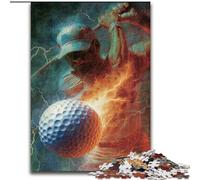 Jigsaw Puzzles for Adults 1000 Piece Puzzle Golf Sports, for 14+ Challenging Game As A Gift for The Whole Family And Friends (Size 50x75cm)
