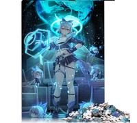 Jigsaw Puzzles for Adults 1000 piece puzzle Honkai Star Rail Silver Wolf wooden puzzle for Adults and Kids Age 12 and Up Learning Educational Toys Family Games Size: 50x75cm