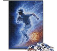 Jigsaw Puzzles for Adults 1000 Piece Puzzle Ice Hockey, Help The Brain Exercise Addictive Toys to Cultivate Patience Perfect Decoration (Size 26x38cm)