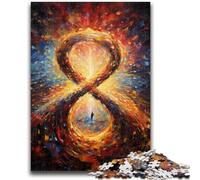 Jigsaw Puzzles for Adults 1000 Piece Puzzle Impressionist Painting Toys Educational Games Stress Relieving Suitable for Desktop Decoration 26x38cm