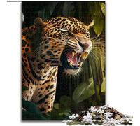 Jigsaw Puzzles for Adults 1000 Piece Puzzle Jaguar, Quiz Game Enhance Love between Couples for And Age 14 (Size 50x75cm)