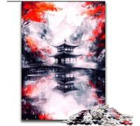 Jigsaw Puzzles for Adults 1000 Piece Puzzle Japanese Temples, Family Entertainment Toys Is Ideal As Gifts for The Whole Family for 14+ (Size 26x38cm)