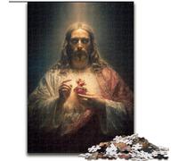 Jigsaw Puzzles for Adults 1000 Piece Puzzle Jesus Art, Challenging Difficult with Fully Interlocking Randomly Shaped Pieces (Size 50x75cm)
