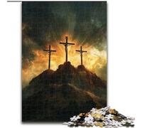 Jigsaw Puzzles for Adults 1000 Piece Puzzle Jesus, Toys Educational Games Stress Relieving Unique Home Decor And Gifts (Size 26x38cm)