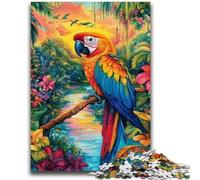 Jigsaw Puzzles for Adults 1000 Piece Puzzle Jungle Owl Educational Family Game Deal As Gifts for The Whole Family for And Age 14 Years Up 26x38cm