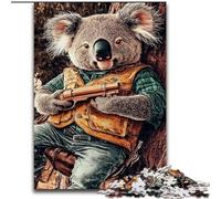 Jigsaw Puzzles for Adults 1000 Piece Puzzle Koala Hunter, Decompressing Intellectual Educational Toy Is Ideal As Gifts for The Whole Family (Size 26x38cm)