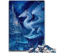 Jigsaw Puzzles for Adults 1000 Piece Puzzle Magic Dragon Challenging Game And Family Play Secret Santa Gifts 38x26cm