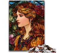 Jigsaw Puzzles for Adults 1000 Piece Puzzle Mayan Priestess for And from 14 Years And over Play Toys Because It Is Ideal As A Gift for The Whole Family 26x38cm