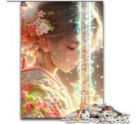 Jigsaw Puzzles for Adults 1000 Piece Puzzle Mysterious Ninja Samurai, for 14+ Challenging Game As A Gift for The Whole Family And Friends (Size 50x75cm)