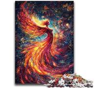 Jigsaw Puzzles for Adults 1000 Piece Puzzle Mysterious Phoenix Girl Toys Educational Games Stress Relieving Suitable for Desktop Decoration 50x75cm