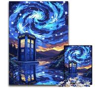 Jigsaw Puzzles for Adults 1000 Piece Puzzle Night Sky Gate Wooden Jigsaw Puzzles Learning Educational Toys,is Ideal As Gifts for The Whole Family for Ages 14+ 50X75CM