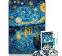 Jigsaw Puzzles for Adults 1000 Piece Puzzle Night Sky Night Sky,Stress Reliever Difficult Challenge Every Piece Is Unique - Challenging Family Fun Game (75x50cm)