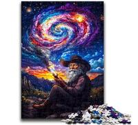 Jigsaw Puzzles for Adults 1000 Piece Puzzle Old Man of The Universe for And from 14 Years And over Play Toys Because It Is Ideal As A Gift for The Whole Family 26x38cm